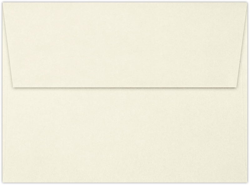 LUXPaper A6 Invitation Envelopes | 4 3/4" x 6 1/2" | Natural | 70lb. Text | 50 Qty - Image 1